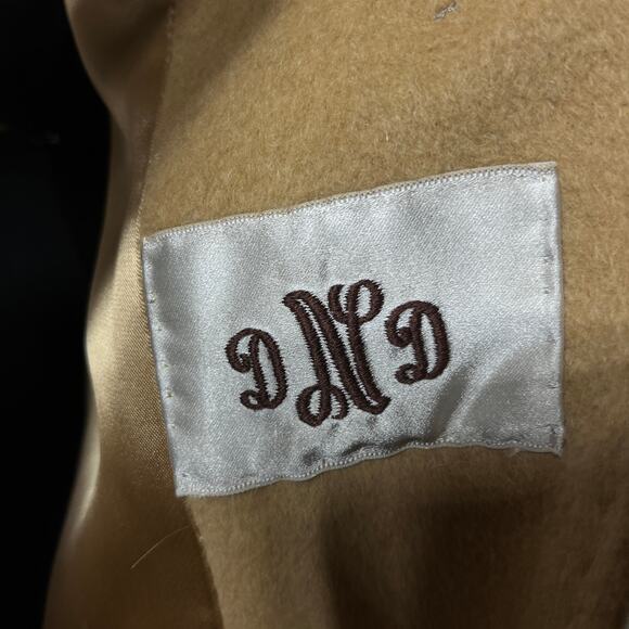 VTG Stern & Mann's Coat Camel Hair Full Length Winter Lined Old Money Winter M - Picture 9 of 10